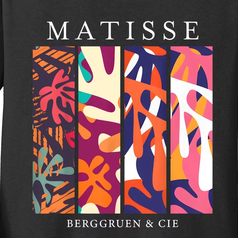 Henri Matisse Cut Outs Art Lover Teachers Kids Long Sleeve Shirt