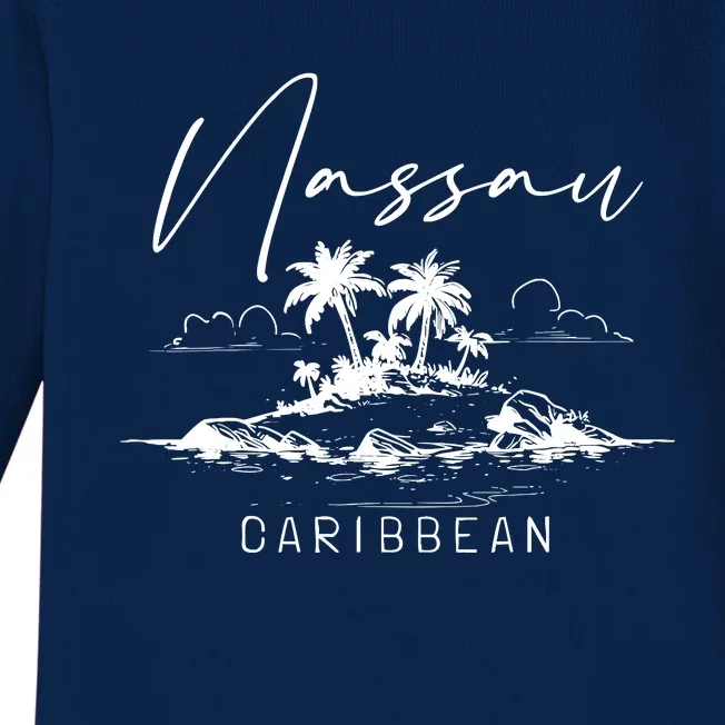 Half Moon Cay | Bahamas Cruise | Bahamas Vacation Baby Long Sleeve Bodysuit