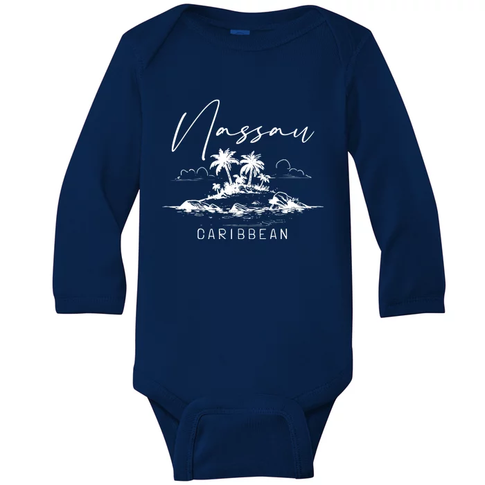 Half Moon Cay | Bahamas Cruise | Bahamas Vacation Baby Long Sleeve Bodysuit