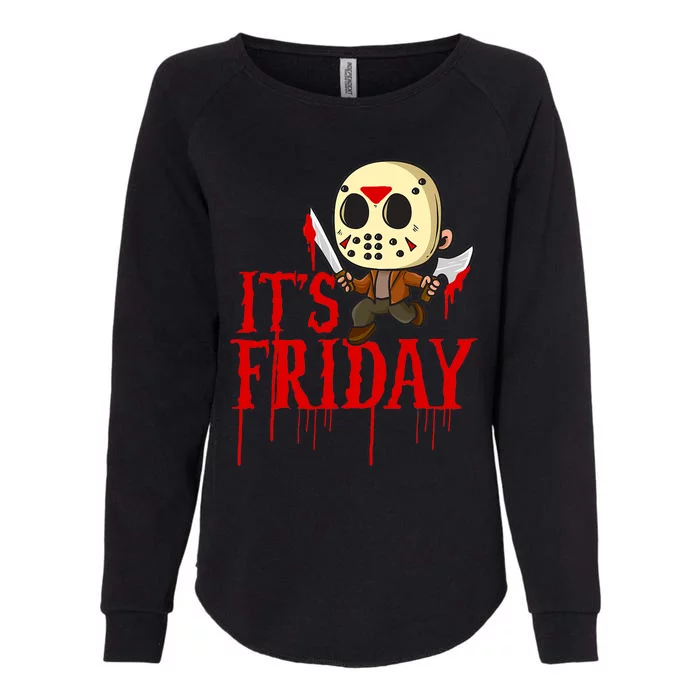 Horror Movie Characters Spooky Friday Halloween Womens California Wash Sweatshirt