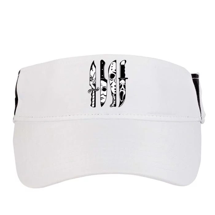 Horror Movie Characters In Knives Adult Drive Performance Visor