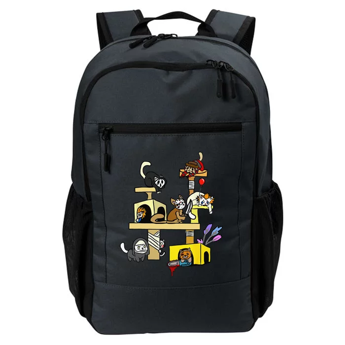 Horror Movies Cat Gifts For Cat Lovers Halloween Costumes Daily Commute Backpack