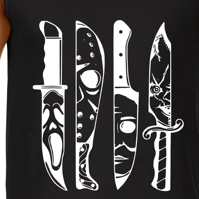 Horror Movie Characters In Knives Halloween Comfort Colors® Tank Top