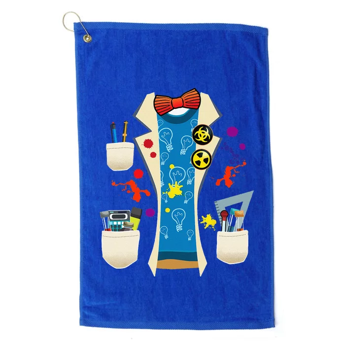 Halloween Mad Chemist Scientist DIY Costume Physics Science Platinum Collection Golf Towel