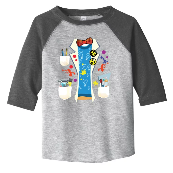 Halloween Mad Chemist Scientist DIY Costume Physics Science Toddler Fine Jersey T-Shirt