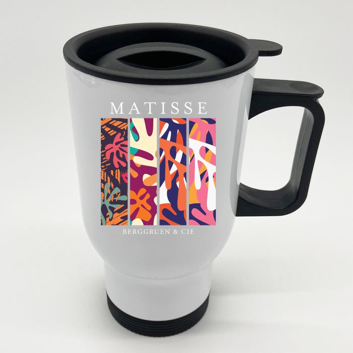 Henri Matisse Cut Outs Art Lover Teachers Gift Front & Back Stainless Steel Travel Mug