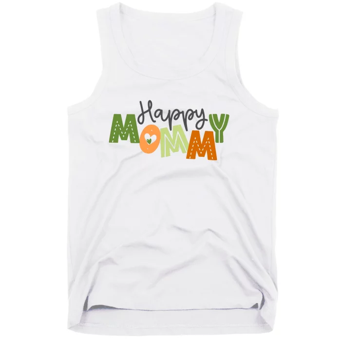 Happy Mommy Cute Mom Gift Tank Top