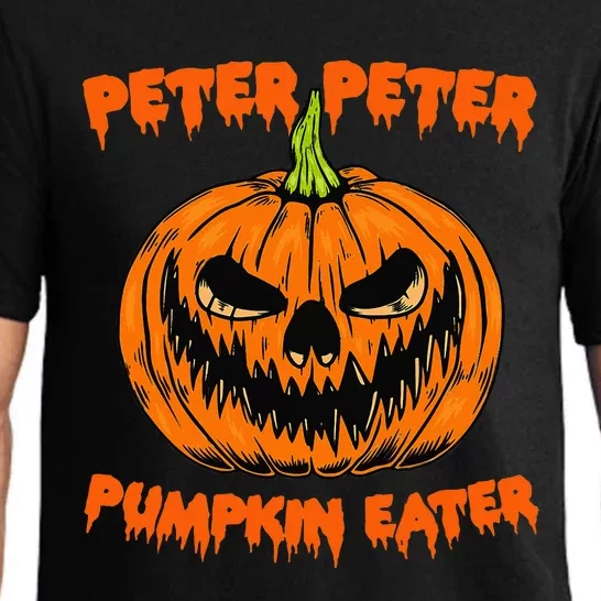 Halloween Matching Costume Couples Peter Pumpkin Eater Pajama Set