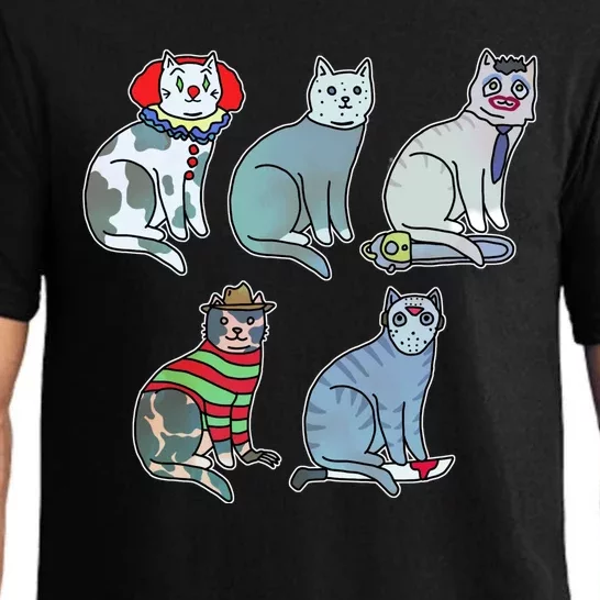 Horror Movie Cats Pajama Set