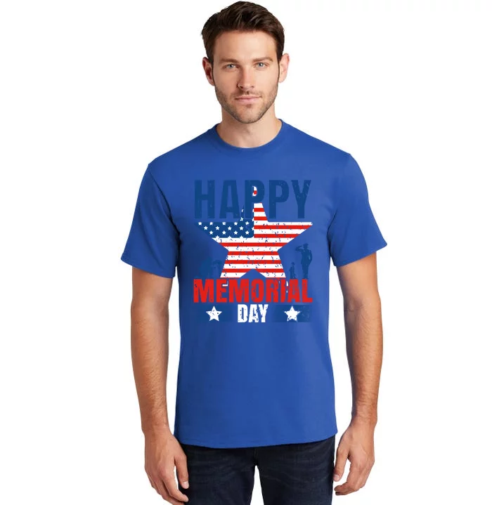 Happy Memorial Day Gift Memorial Day Gift Tall T-Shirt