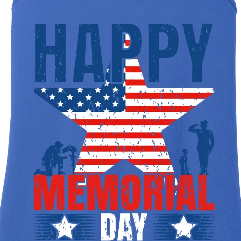 Happy Memorial Day Gift Memorial Day Gift Ladies Essential Tank