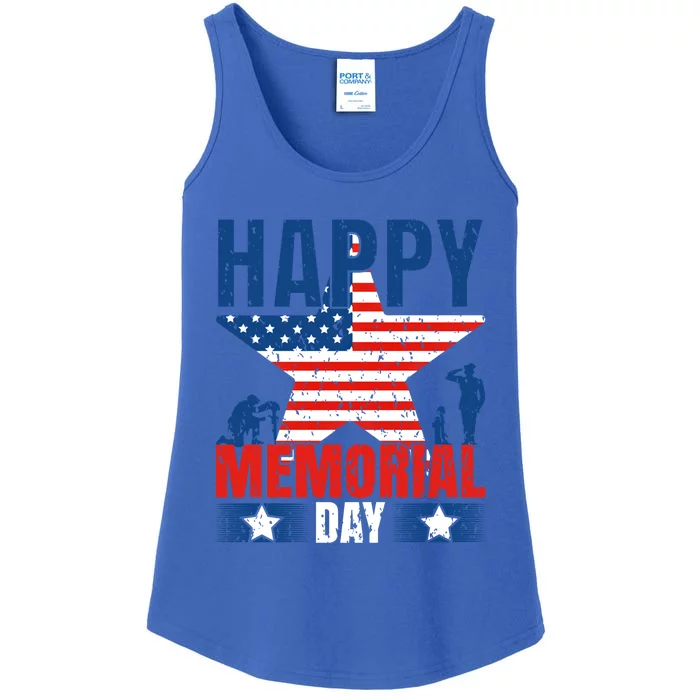 Happy Memorial Day Gift Memorial Day Gift Ladies Essential Tank