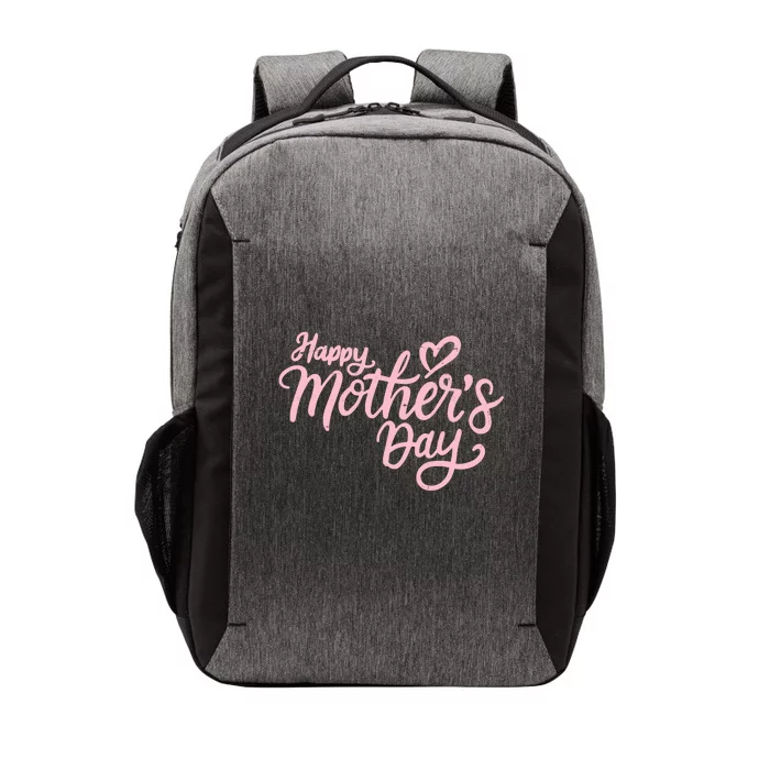 Happy Mothers Day Heart Cute Gift Vector Backpack