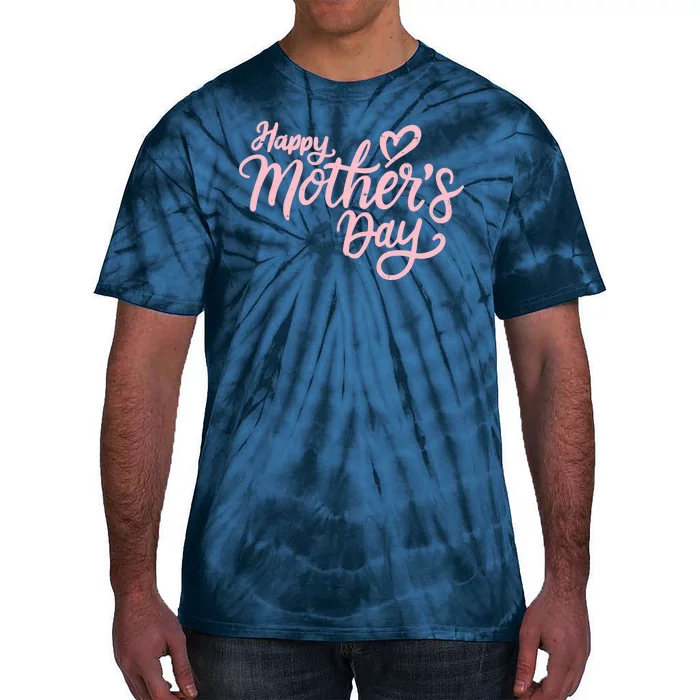 Happy Mothers Day Heart Cute Gift Tie-Dye T-Shirt