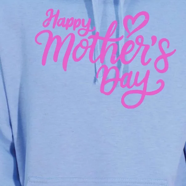 Happy Mothers Day Heart Cute Gift Unisex Surf Hoodie