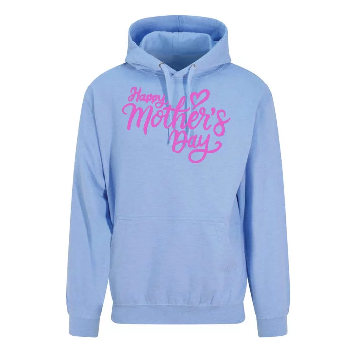 Happy Mothers Day Heart Cute Gift Unisex Surf Hoodie