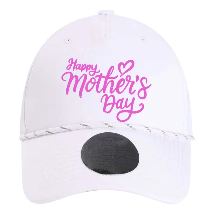 Happy Mothers Day Heart Cute Gift Performance The Dyno Cap