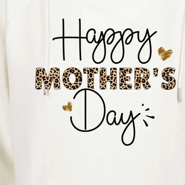 Happy Mothers Day for Mom Mommy Grandma Wo Gift Womens Funnel Neck Pullover Hood