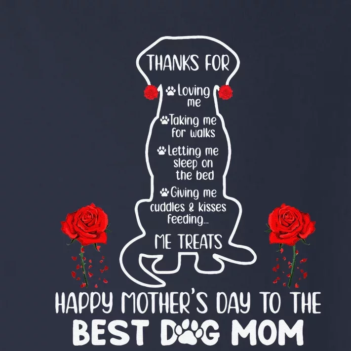 Happy Mothers Day Dog Mom Gift Toddler Long Sleeve Shirt