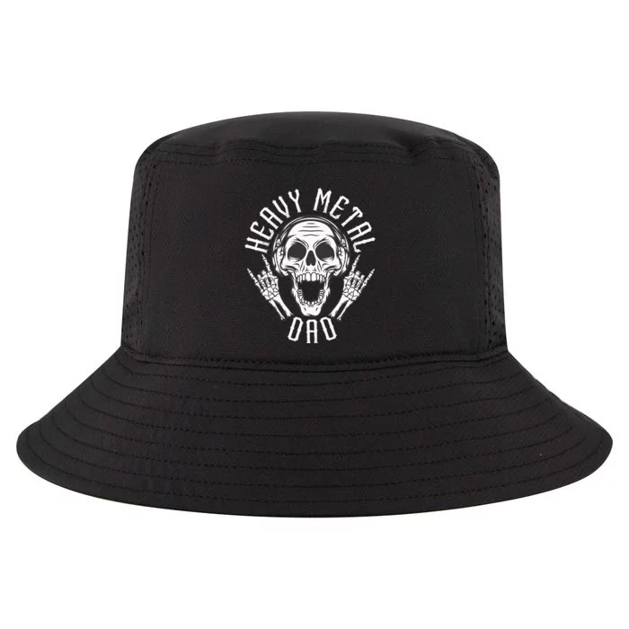 Heavy Metal Dad Rock Metalhead Heavy Metal Dad Cool Comfort Performance Bucket Hat