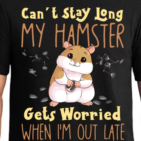 Hamster Meme Design For Pet Hamster Owners Gift Pajama Set