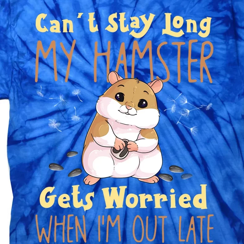 Hamster Meme Design For Pet Hamster Owners Gift Tie-Dye T-Shirt