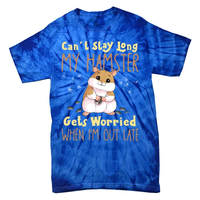 Hamster Meme Design For Pet Hamster Owners Gift Tie-Dye T-Shirt