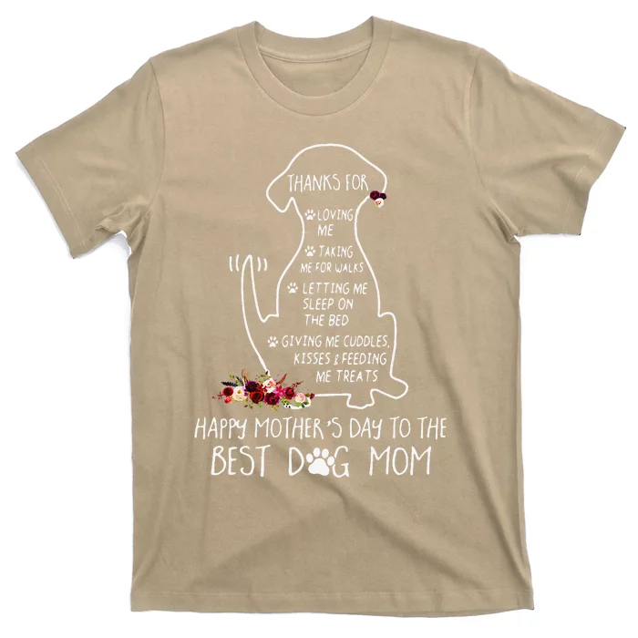 Happy Mother's Day Dog Mom T-Shirt