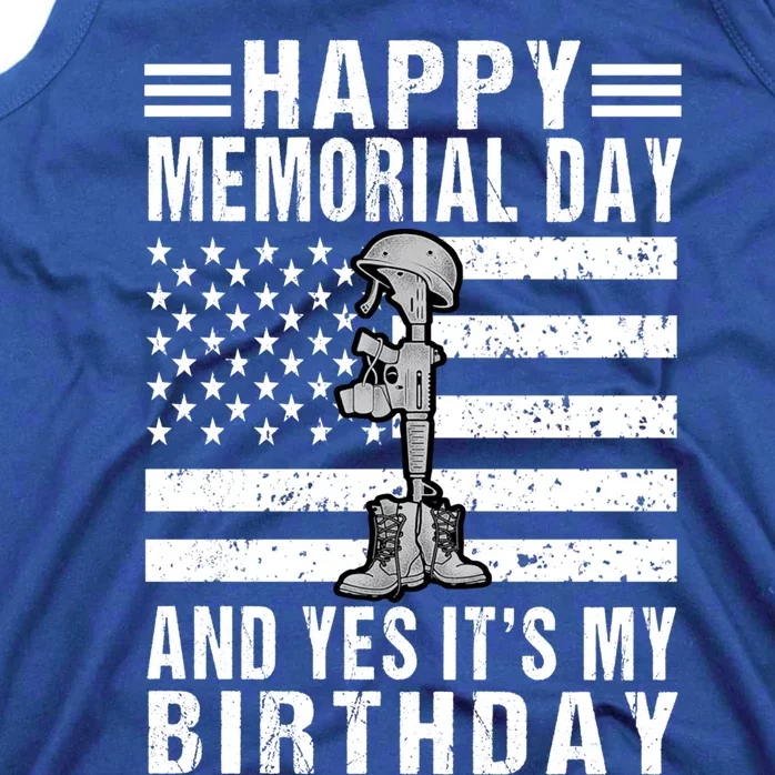 Happy Memorial Day Birthday Funny Gift 31st May Birthday Gift Tank Top