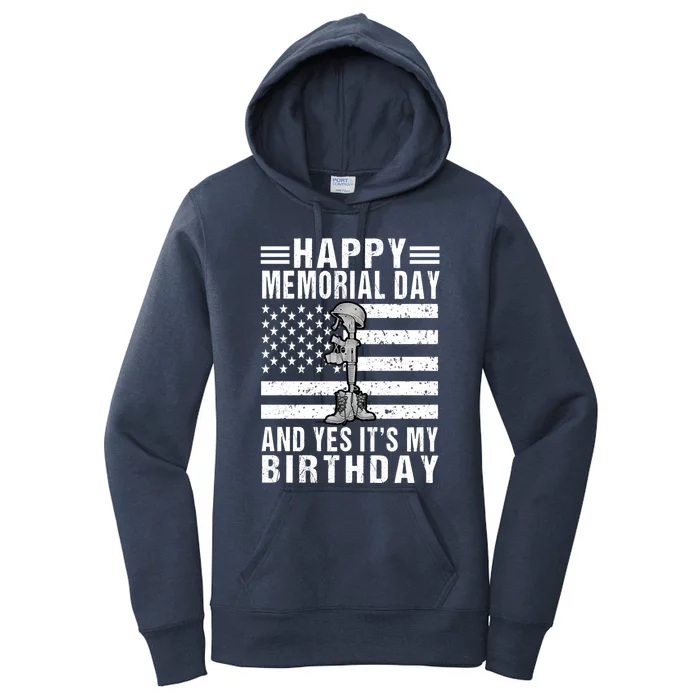 Happy Memorial Day Birthday Funny Gift 31st May Birthday Gift Women's Pullover Hoodie