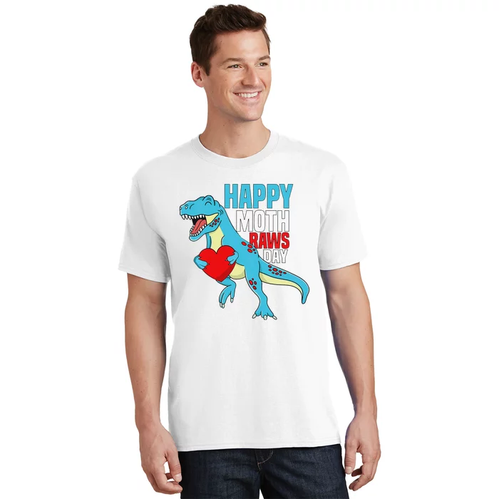 Happy Mother's Day Son For Mommy Rawr Trex Dino T-Shirt