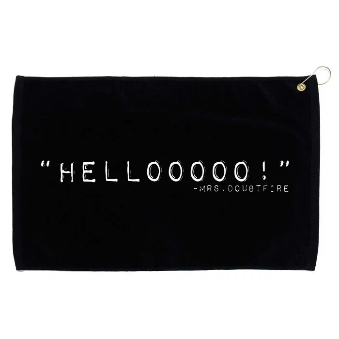 Hellooooo Mrs. Doubtfire Grommeted Golf Towel