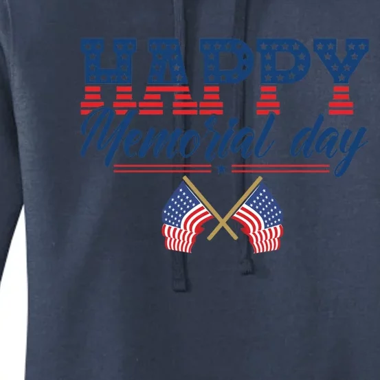 Happy Memorial Day Gift Women's Pullover Hoodie