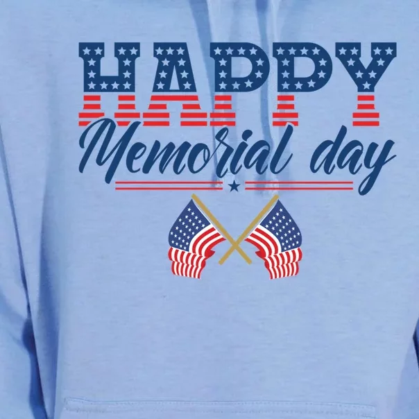 Happy Memorial Day Gift Unisex Surf Hoodie