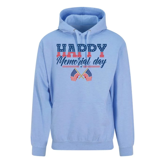 Happy Memorial Day Gift Unisex Surf Hoodie