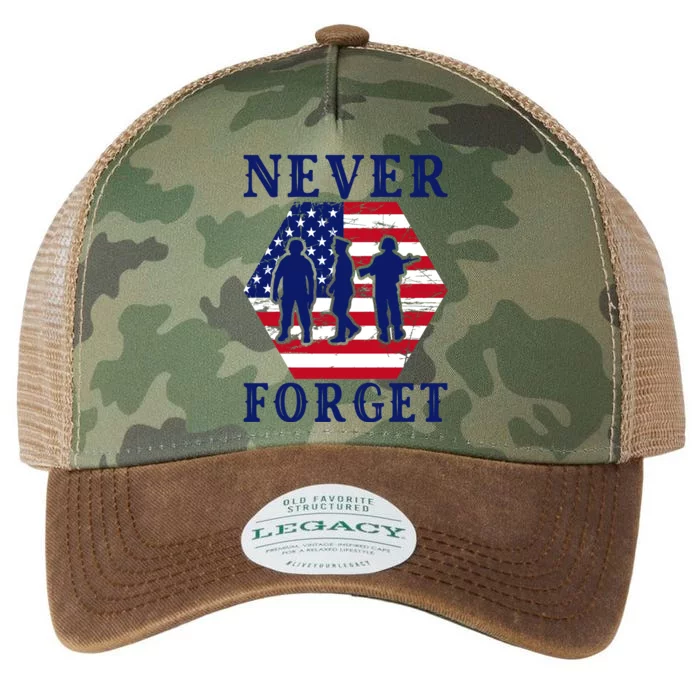 Happy Memorial Day T Legacy Tie Dye Trucker Hat