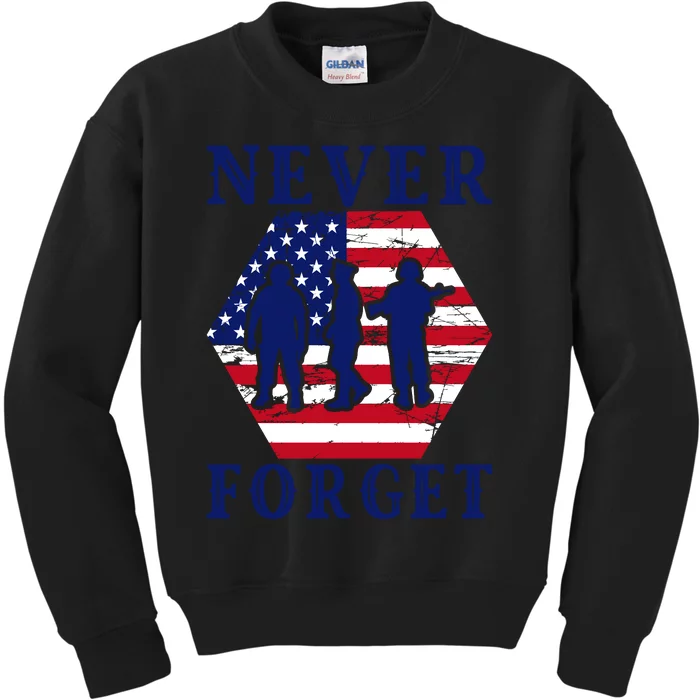 Happy Memorial Day T Kids Sweatshirt