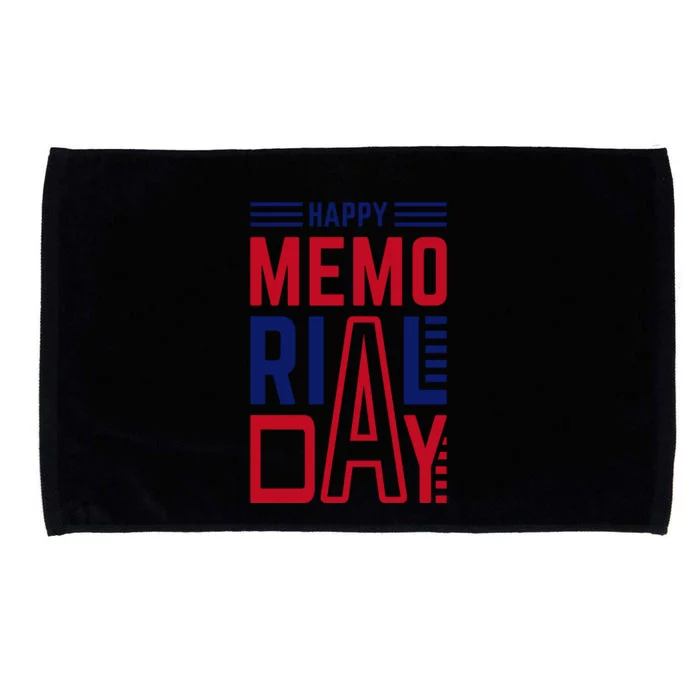 Happy Memorial Day T Microfiber Hand Towel