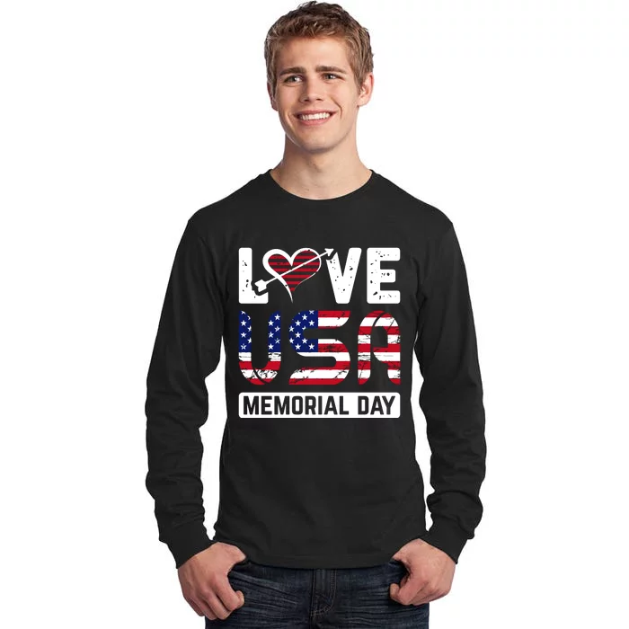 Happy Memorial Day T Tall Long Sleeve T-Shirt