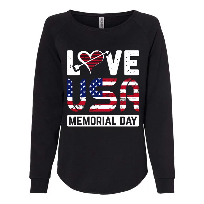 Happy Memorial Day T Womens California Wash Sweatshirt