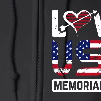 Happy Memorial Day T Full Zip Hoodie