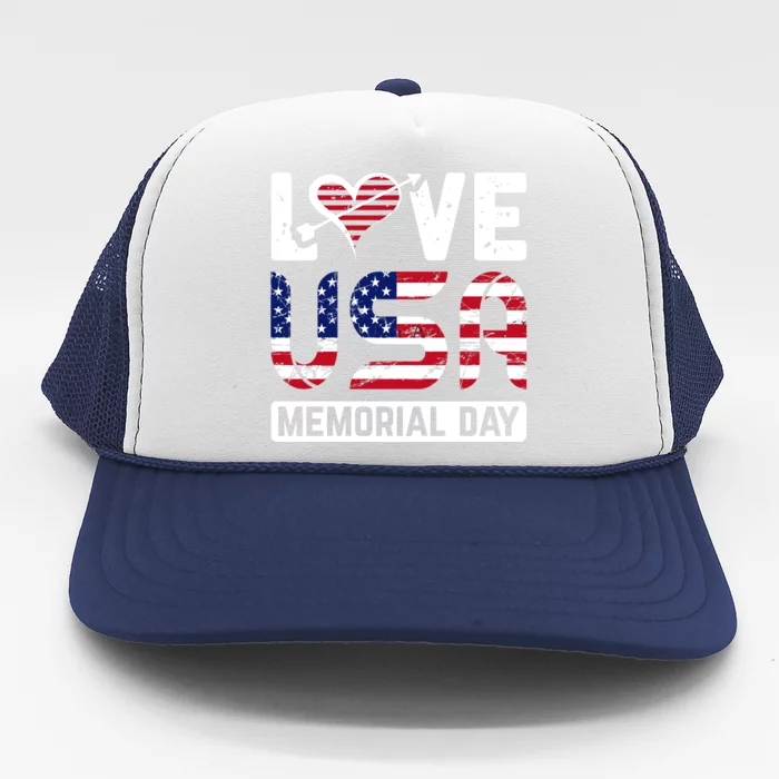 Happy Memorial Day T Trucker Hat