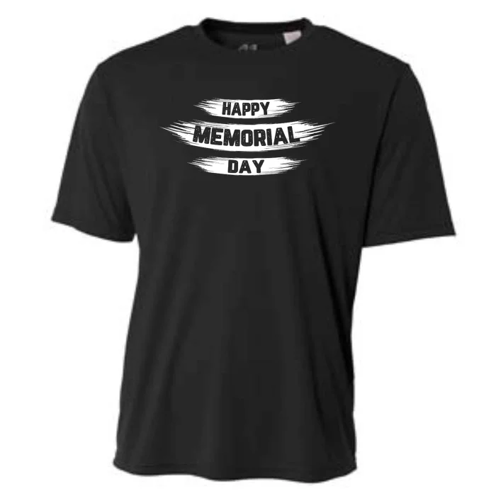 Happy Memorial Day T Cooling Performance Crew T-Shirt