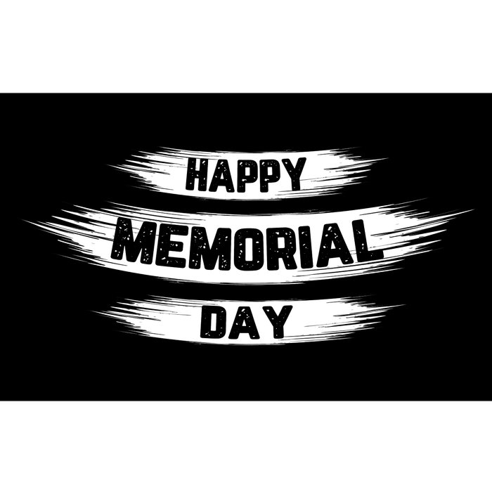 Happy Memorial Day T Bumper Sticker