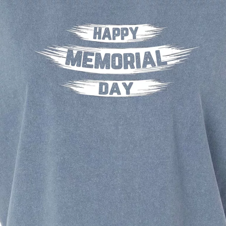 Happy Memorial Day T Garment-Dyed Women's Muscle Tee