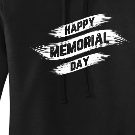 Happy Memorial Day T Women's Pullover Hoodie