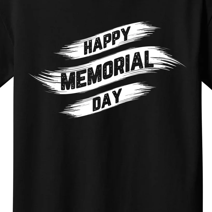 Happy Memorial Day T Kids T-Shirt