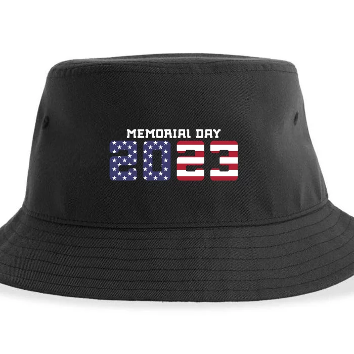 Happy Memorial Day T Sustainable Bucket Hat