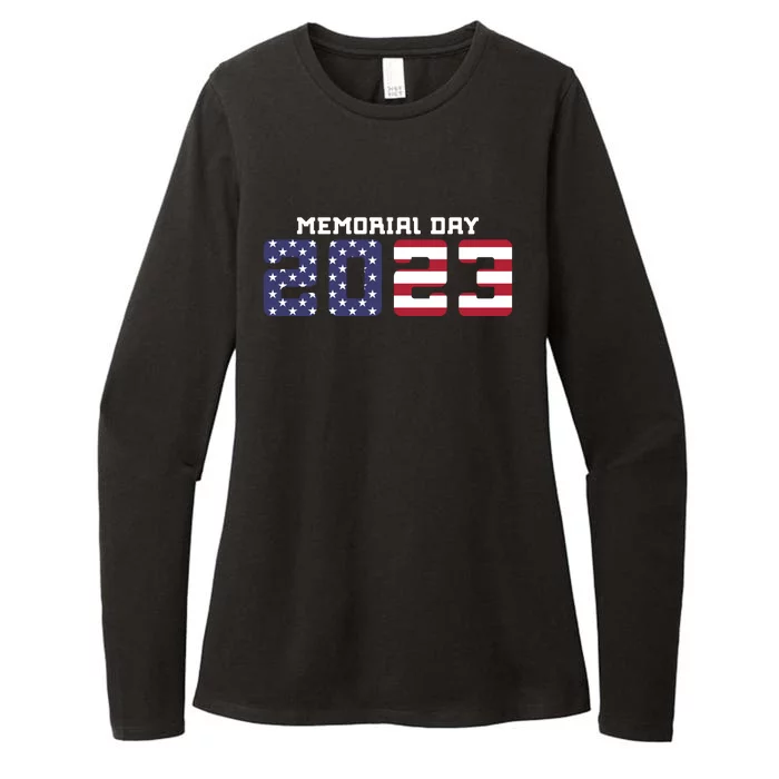 Happy Memorial Day T Womens CVC Long Sleeve Shirt