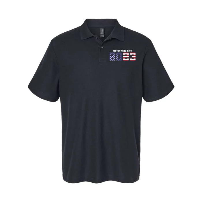 Happy Memorial Day T Softstyle Adult Sport Polo